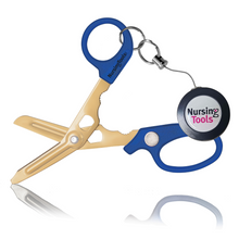 Load image into Gallery viewer, Hummingbird 4 in 1 Medical Scissors with Premium Badge Reel