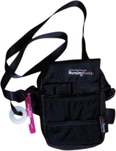Load image into Gallery viewer, Nursingtools Joey Nurse Fanny Pack Multi Compartment Waist Organizer Tool Bag for Students, Practitioners & Medical Professionals (Black)