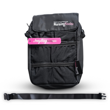 Load image into Gallery viewer, Nursingtools Joey Nurse Fanny Pack Multi Compartment Waist Organizer Tool Bag for Students, Practitioners & Medical Professionals (Black)