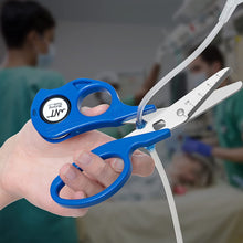Load image into Gallery viewer, Night Owl Medical Scissors - Multi-tool 5-in-1 Compact Trauma Shears for Medical Professionals with Rechargeable USB Light
