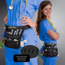 Load image into Gallery viewer, Kangapak Nurse Fanny Pack Multi Compartment Waist Organizer Tool Bag
