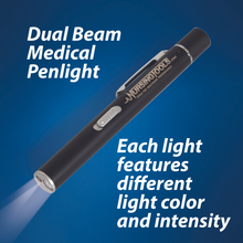 Load image into Gallery viewer, Dual Beam Rechargeable Penlight with Pupil Gauge & 4 cm Measurements