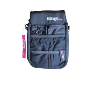 Nursingtools Joey Nurse Fanny Pack Multi Compartment Waist Organizer Tool Bag for Students, Practitioners & Medical Professionals (Black)