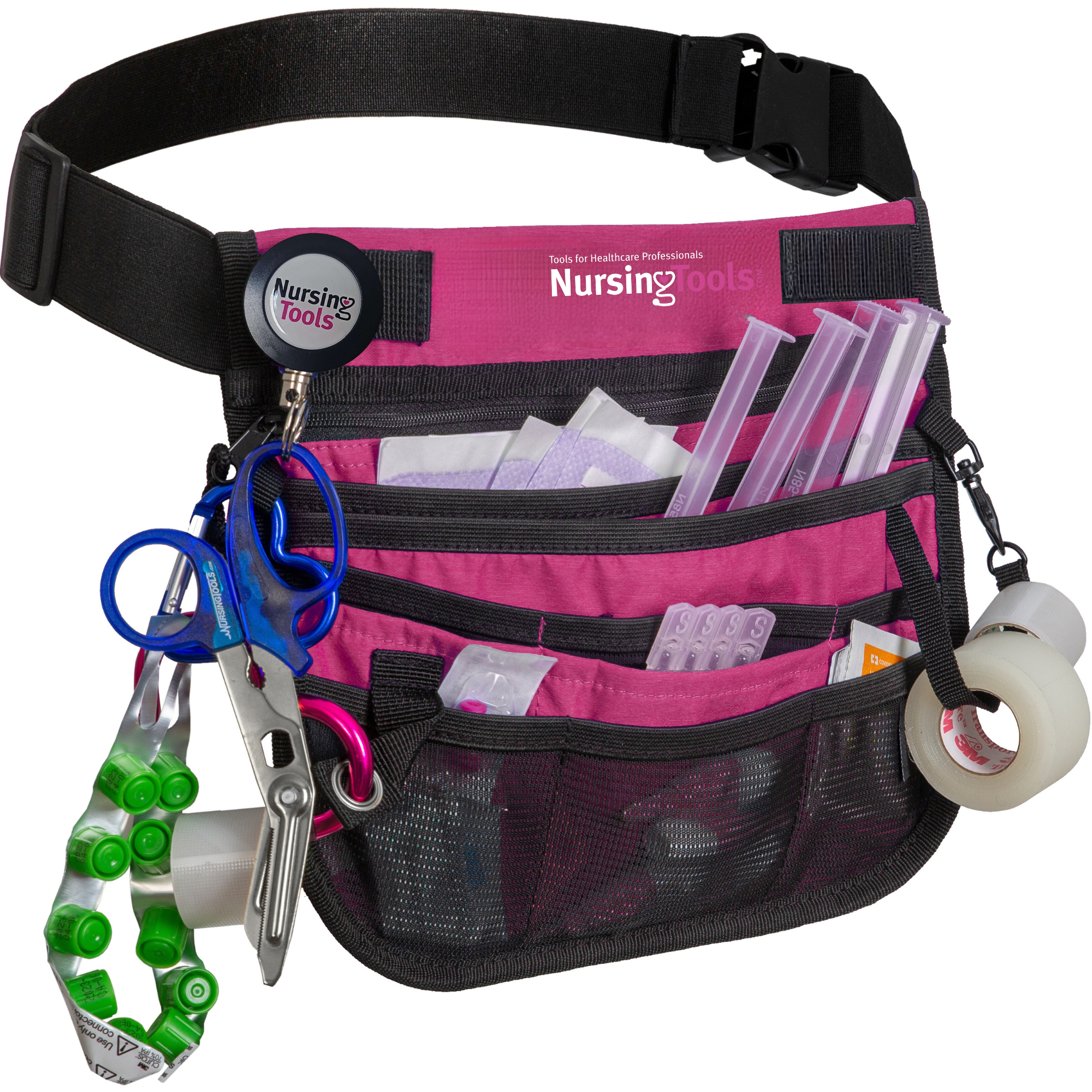 Kangapak Nurse Fanny Pack Multi Compartment Waist Organizer Tool Bag