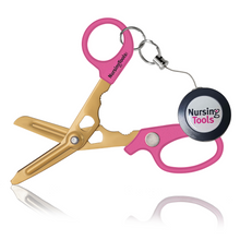 Load image into Gallery viewer, Hummingbird 4 in 1 Medical Scissors with Premium Badge Reel
