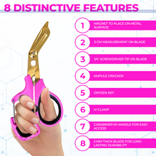 Load image into Gallery viewer, Hummingbird 8 in 1 Medical Scissors
