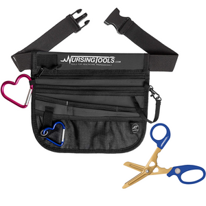 Kangapak Nurse Fanny Pack and Hummingbird 4 in 1 Medical Scissors