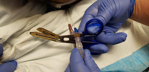 Hummingbird 4 in 1 Medical Scissors with Premium Badge Reel