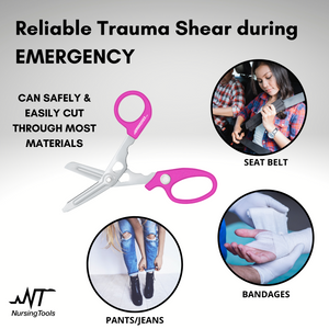 Hummingbird 4 in 1 Medical Scissors with Penlight