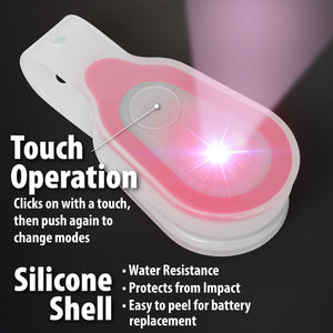 Nursingtools LED Clip-on Flashlight with Strong Magnet