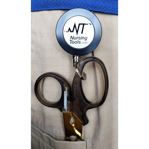 Hummingbird 4 in 1 Medical Scissors with Premium Badge Reel