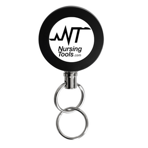 Blue Nursing Accessory Badge Reel Tool Bundle, Shears, Pen, Light, Marker