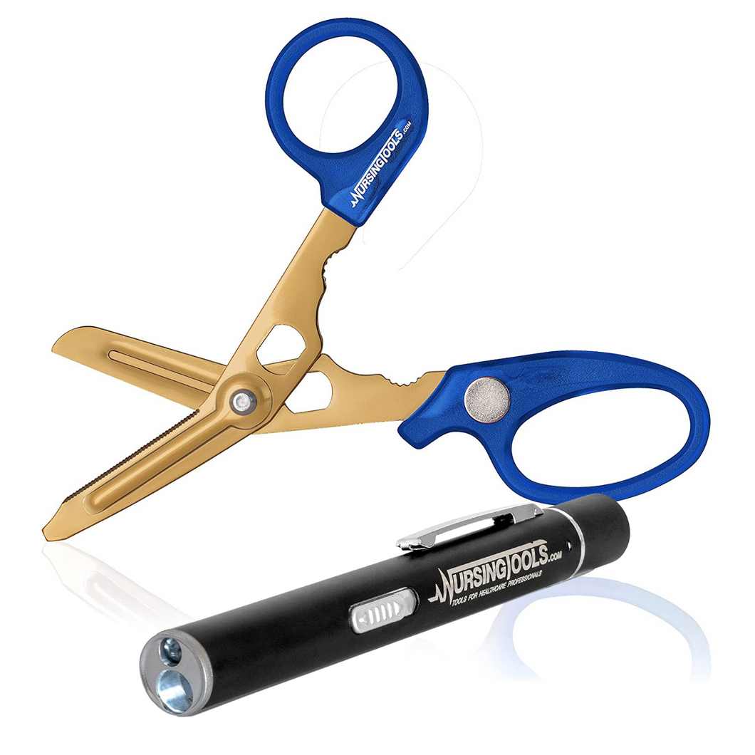 Hummingbird 4 in 1 Medical Scissors with Penlight